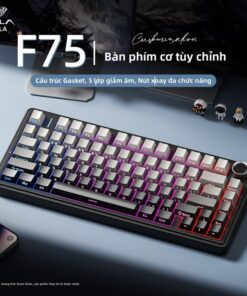 Bàn phím cơ không dây AULA F75